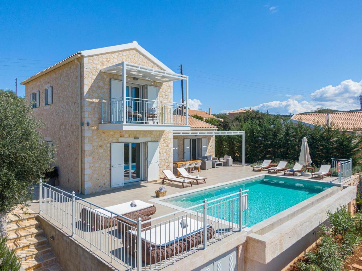 Fiscardo Luxury Stone Villa Suzana ,With Sunset View! Φισκάρδο Εξωτερικό φωτογραφία
